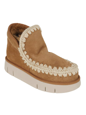 SCARPA DONNA CON PELO "ESKIMO BOUNCE SNEAKER" - MOU<BR/> FW531009A COG  MOU 