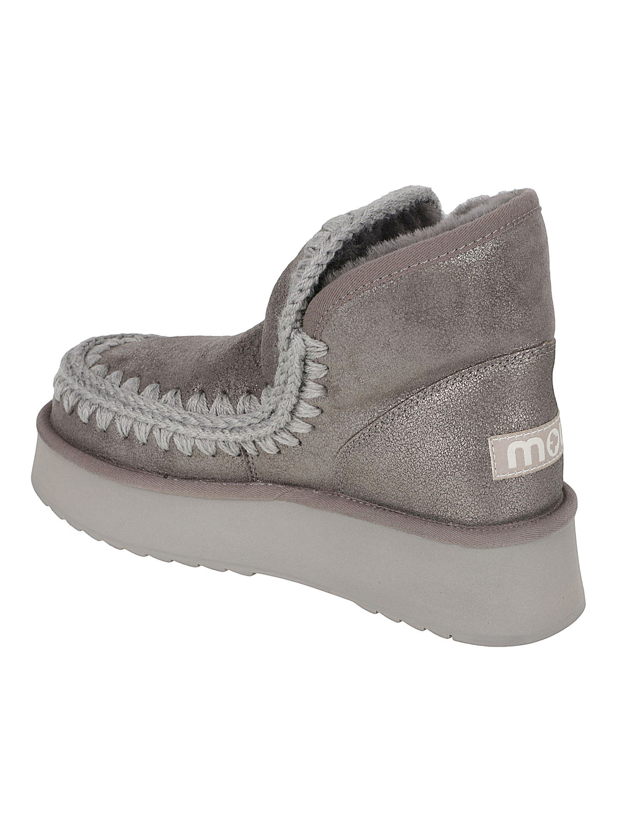 STIVALETTO DONNA PELO  "MINI ESKIMO PLATFORM" - MOU FW681000B DUIRO  MOU 