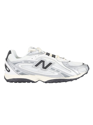 SNEAKERS UNISEX 204L - NEW BALANCE<BR/> U204L SWD WHITE-BLACK-SILVER NEW BALANCE 