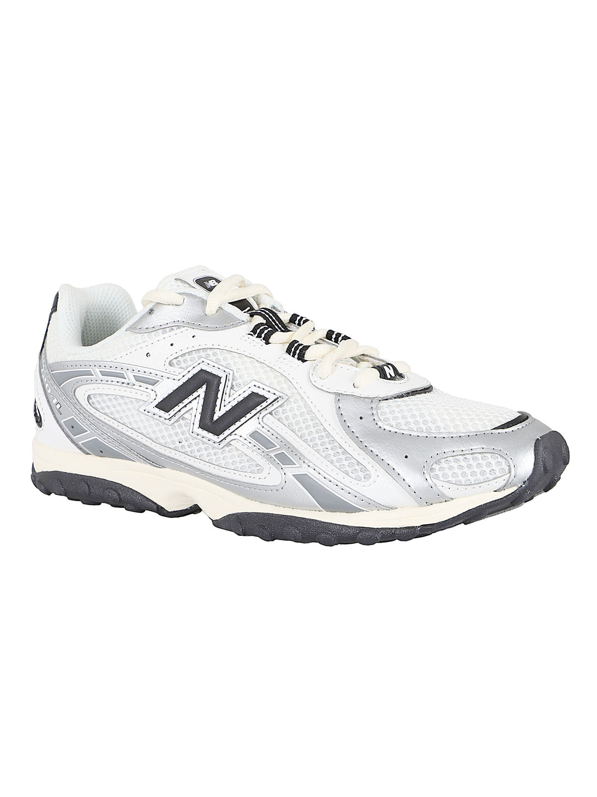 SNEAKERS UNISEX 204L - NEW BALANCE<BR/> U204L SWD WHITE-BLACK-SILVER NEW BALANCE 