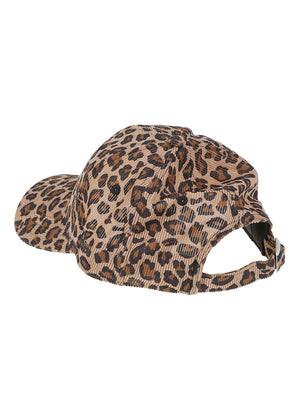 CAPPELLINO LEOPARD CORD 9FORTY - NEW ERA <BR/> 60915775 STNBLK  NEWERA 