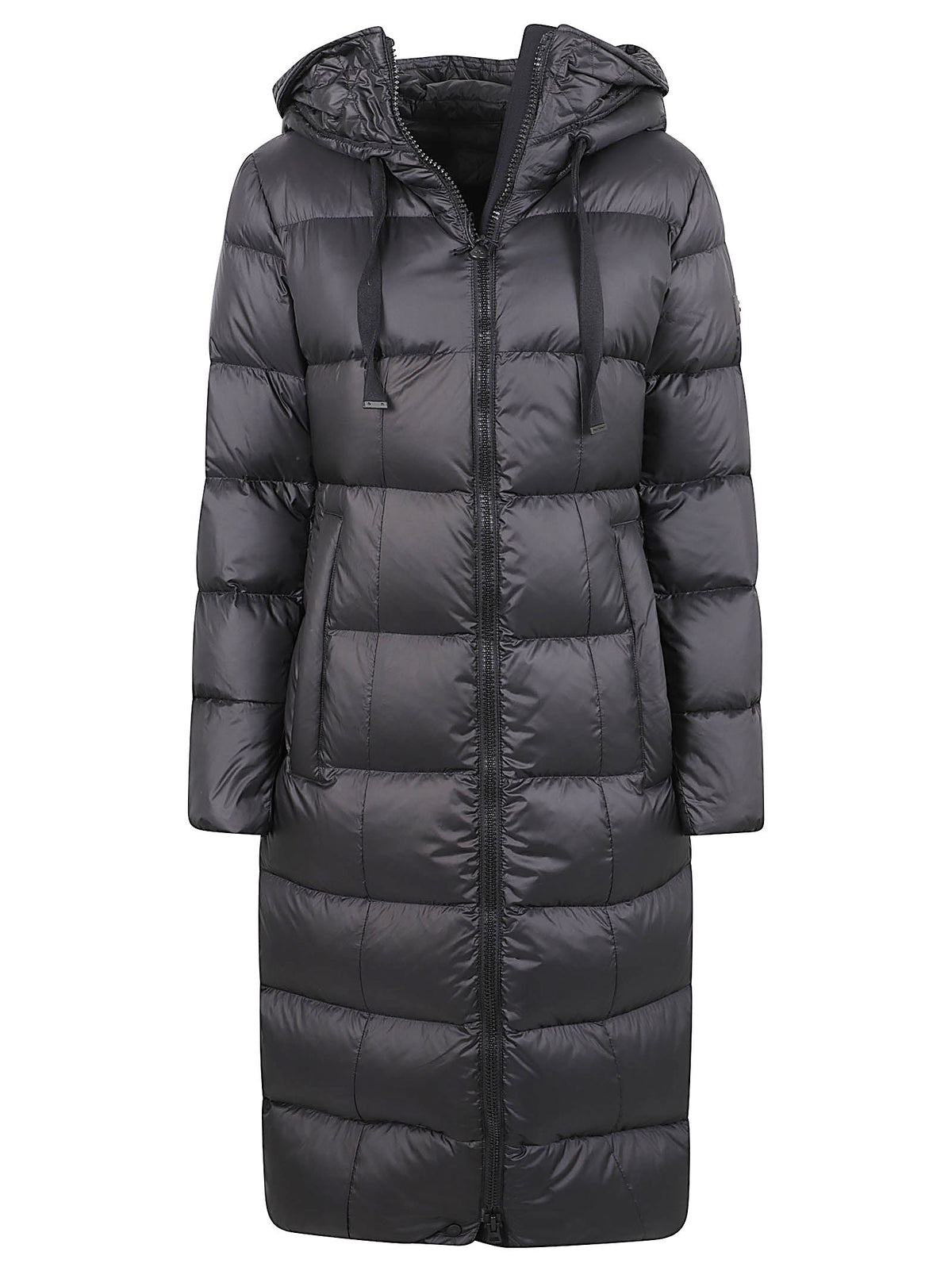 GIACCA LUNGA IMBOTTITA DONNA NUNKI MQN 02 - PEUTEREY <BR/> PED5444 01181967NER  PEUTEREY 
