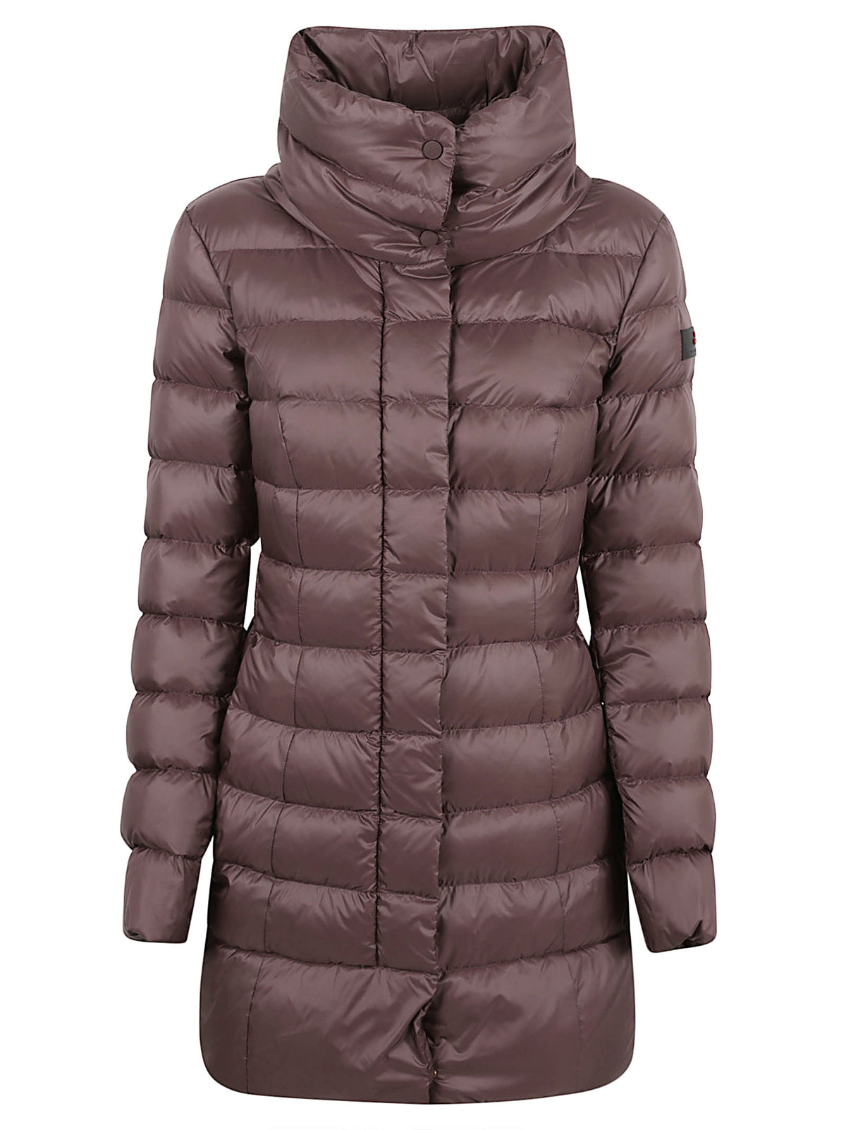 GIACCA DONNA LUNGA CON COLLO ALTO SOBCHAK MQN 03 - PEUTEREY<BR/> PED5456 01181967194  PEUTEREY 