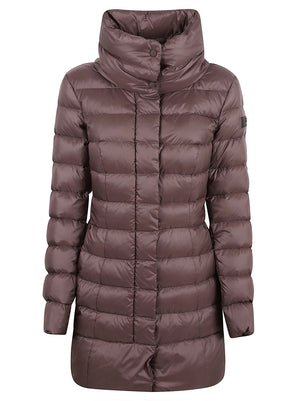 GIACCA DONNA LUNGA CON COLLO ALTO SOBCHAK MQN 03 - PEUTEREY<BR/> PED5456 01181967194  PEUTEREY 