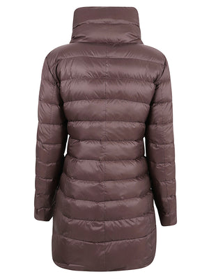 GIACCA DONNA LUNGA CON COLLO ALTO SOBCHAK MQN 03 - PEUTEREY<BR/> PED5456 01181967194  PEUTEREY 