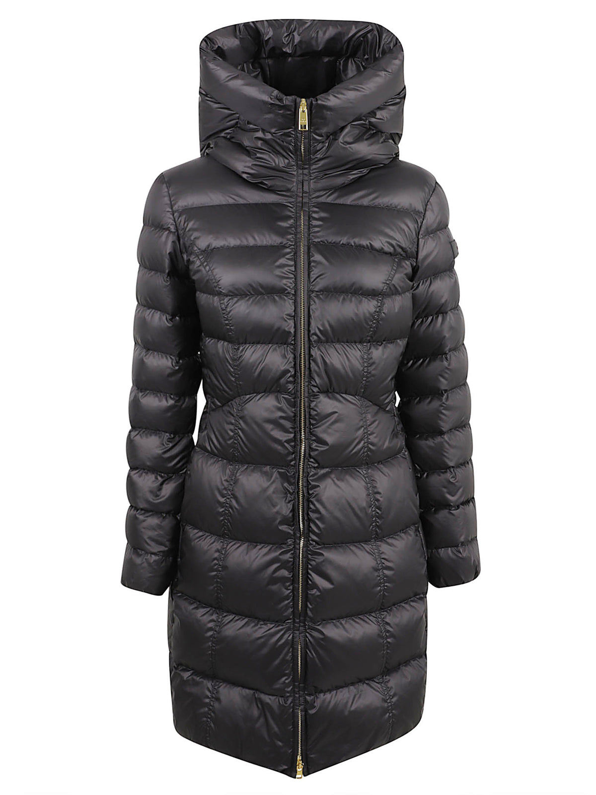 GIACCA DONNA LUNGA CON CAPPUCCIO FORTEX MQN - PEUTEREY PED5746 01181967NER  PEUTEREY 