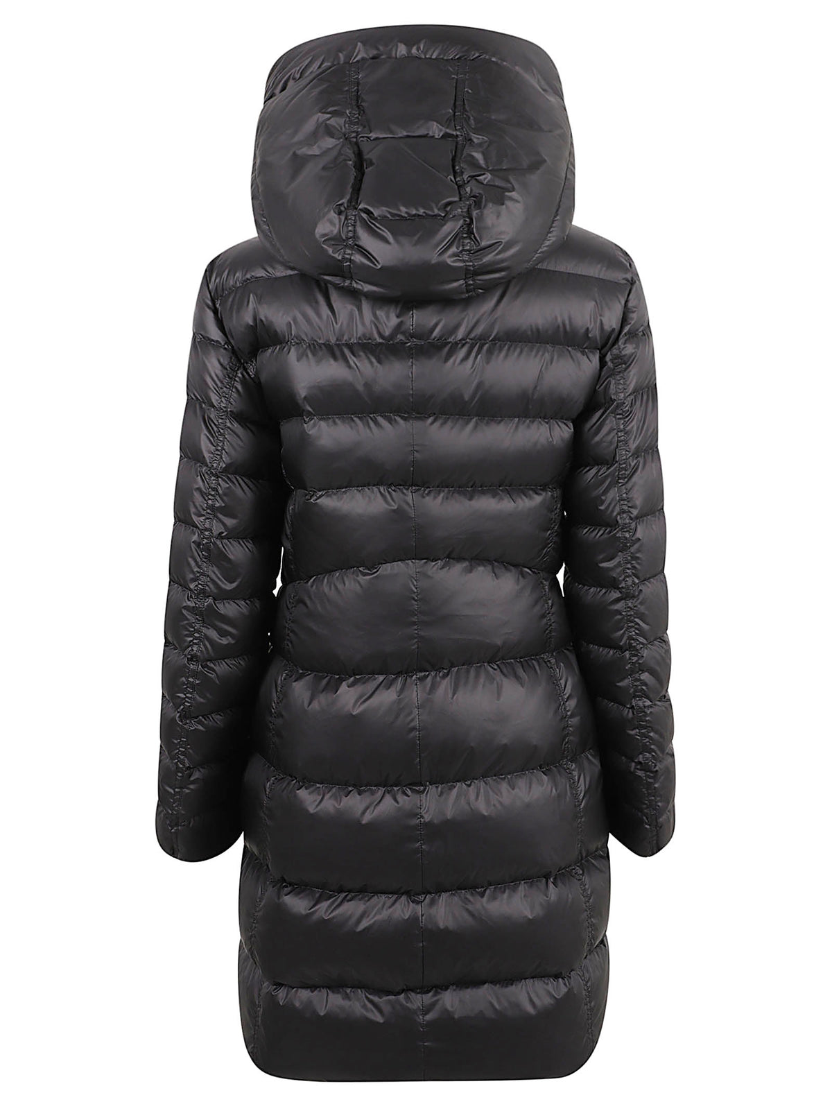 GIACCA DONNA LUNGA CON CAPPUCCIO FORTEX MQN - PEUTEREY PED5746 01181967NER  PEUTEREY 
