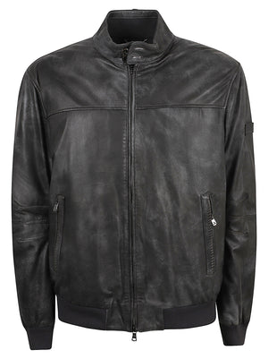 GIACCA UOMO IN PELLE FIONIA TT - PEUTEREY<BR/> PEU5632 99012331NER  PEUTEREY 