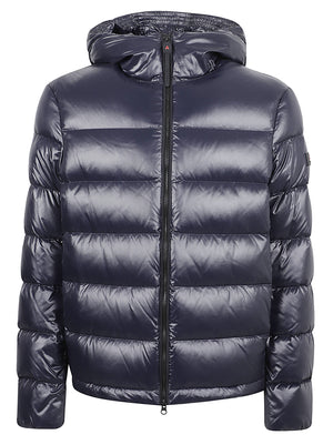 GIACCA IMBOTTIA UOMO CON CAPPUCCIO HONOVA LKS GRS LINEAR 05 - PEUTEREY PEU5981 01182061215  PEUTEREY 