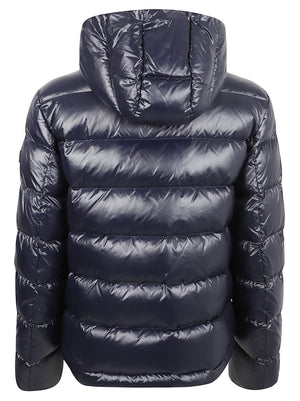 GIACCA IMBOTTIA UOMO CON CAPPUCCIO HONOVA LKS GRS LINEAR 05 - PEUTEREY PEU5981 01182061215  PEUTEREY 
