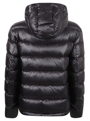 GIACCA IMBOTTITA UOMO CON CAPPUCCIO HONOVA LKS GRS LINEAR 05 - PEUTEREY PEU5981 01182061NER  PEUTEREY 