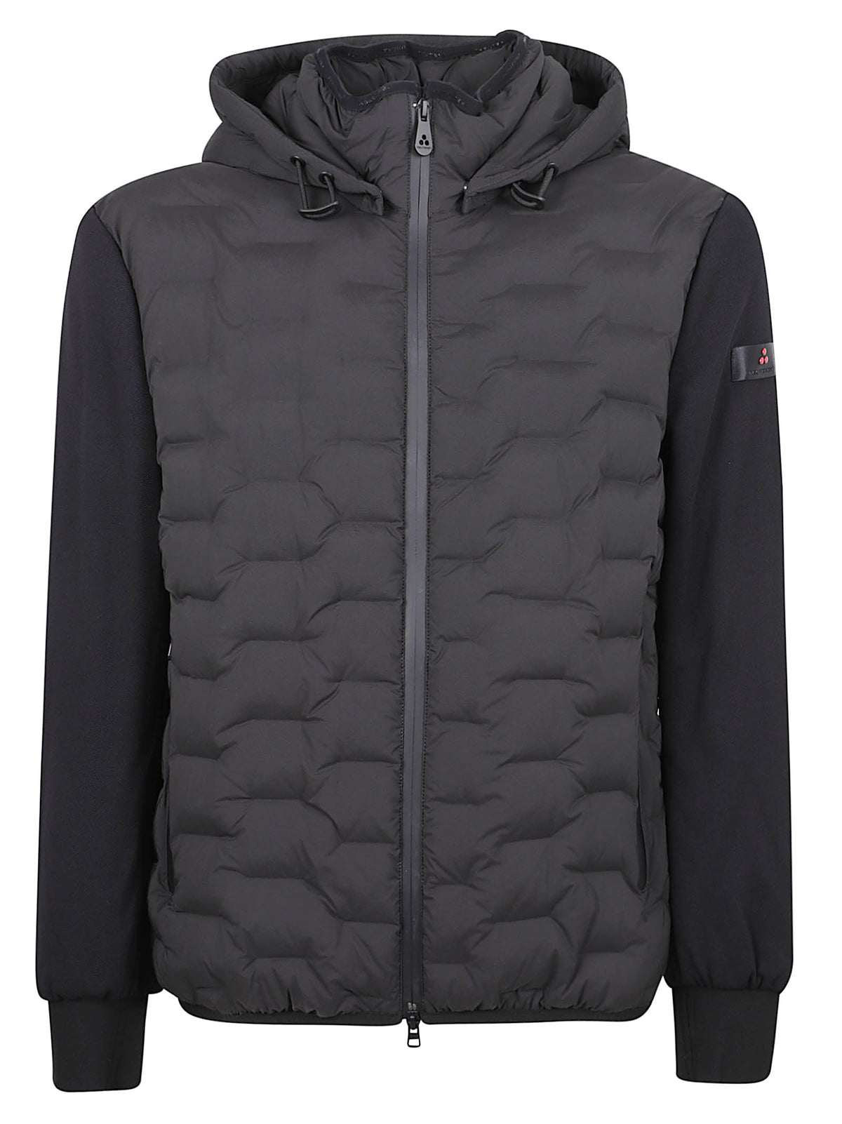 GIACCA UOMO CON CAPPUCCIO HOLZER SJR BMAT - PEUTEREY<BR/> PEU5985 01192065NER  PEUTEREY 