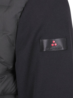 GIACCA UOMO CON CAPPUCCIO HOLZER SJR BMAT - PEUTEREY<BR/> PEU5985 01192065NER  PEUTEREY 
