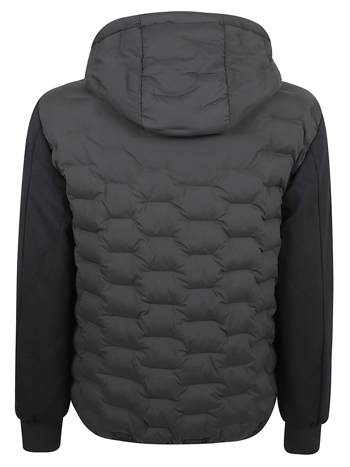 GIACCA UOMO CON CAPPUCCIO HOLZER SJR BMAT - PEUTEREY<BR/> PEU5985 01192065NER  PEUTEREY 