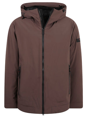 GIACCA UOMO CON CAPPUCCIO LOGE SRTR GRS 02 - PEUTEREY<BR/> PEU5995 01192057194  PEUTEREY 