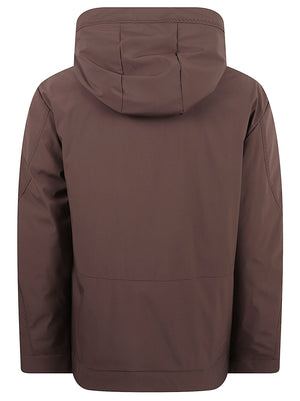 GIACCA UOMO CON CAPPUCCIO LOGE SRTR GRS 02 - PEUTEREY<BR/> PEU5995 01192057194  PEUTEREY 