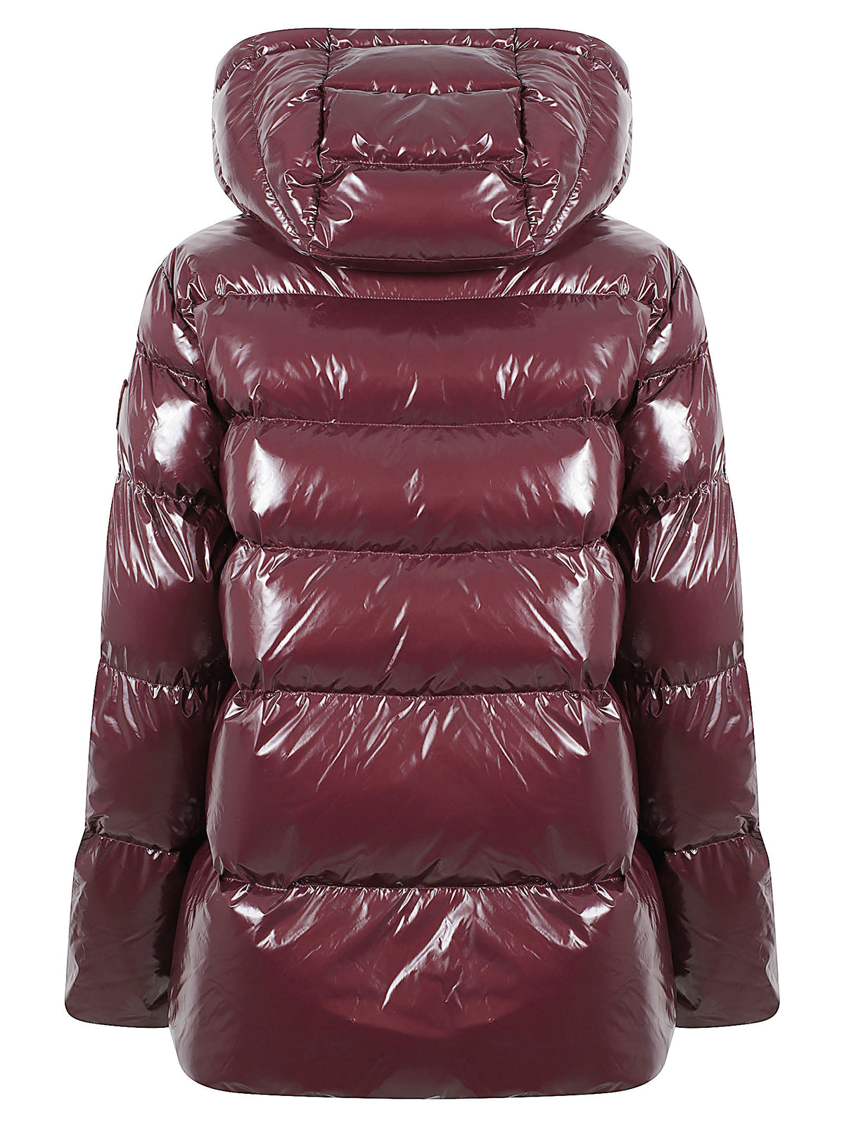 GIACCA PIUMINO DONNA IMBOTTITA CON CAPPUCCIO - PINKO 101597 A2P7RR7 BORDEAUX SCURO PINKO 