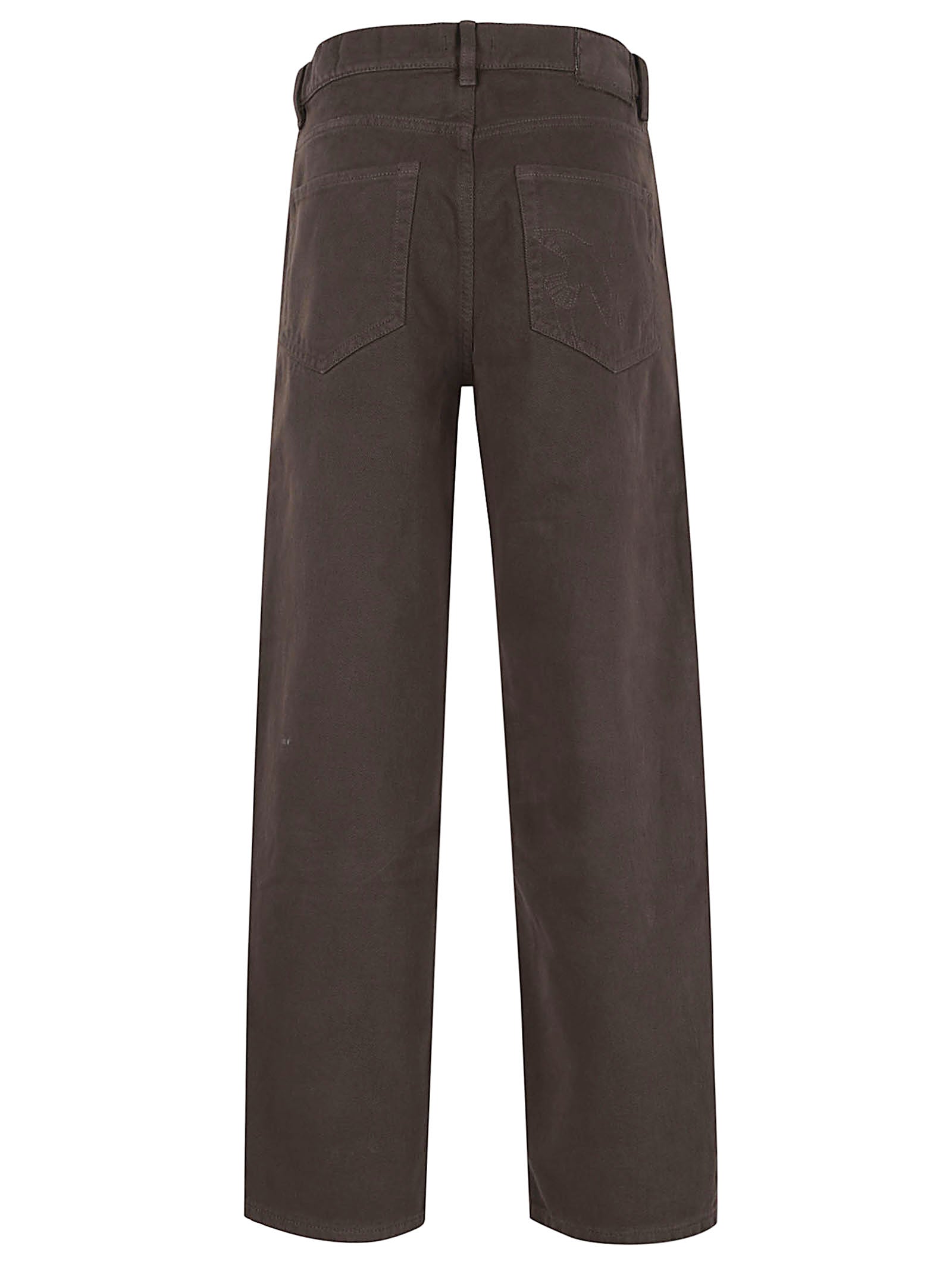 JEANS DONNA WIDE LEG 103857 A3KUL72 MARRONE TESTA DI MORO PINKO 