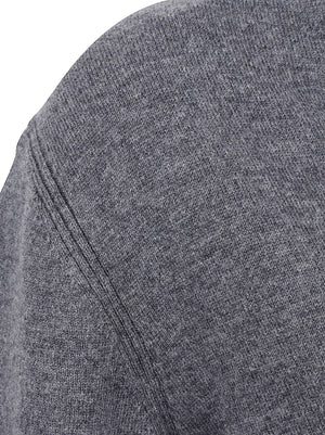 MAGLIONCINO DONNA A MANICA CORTA VARSAVIA SERAFIN - PINKO 107206 A3G1I76 GRIGIO CORVO PINKO 