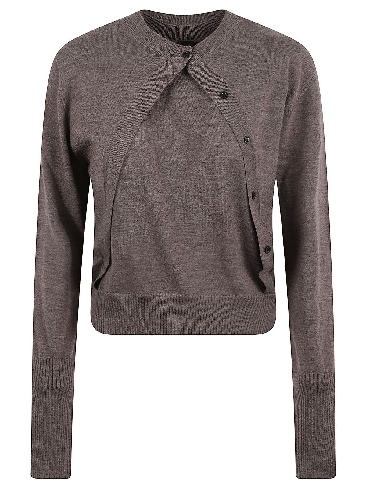 CARDIGAN DONNA IN MAGLIA FINE TALLIN - PINKO 107259 A3FYI66 BEIGE CORDA BUNGEE PINKO 