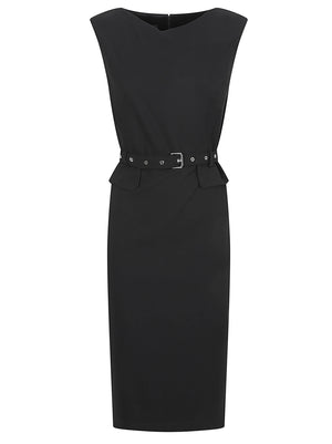 ABITO DONNA 107265 A3DAZ99 NERO LIMOUSINE PINKO 