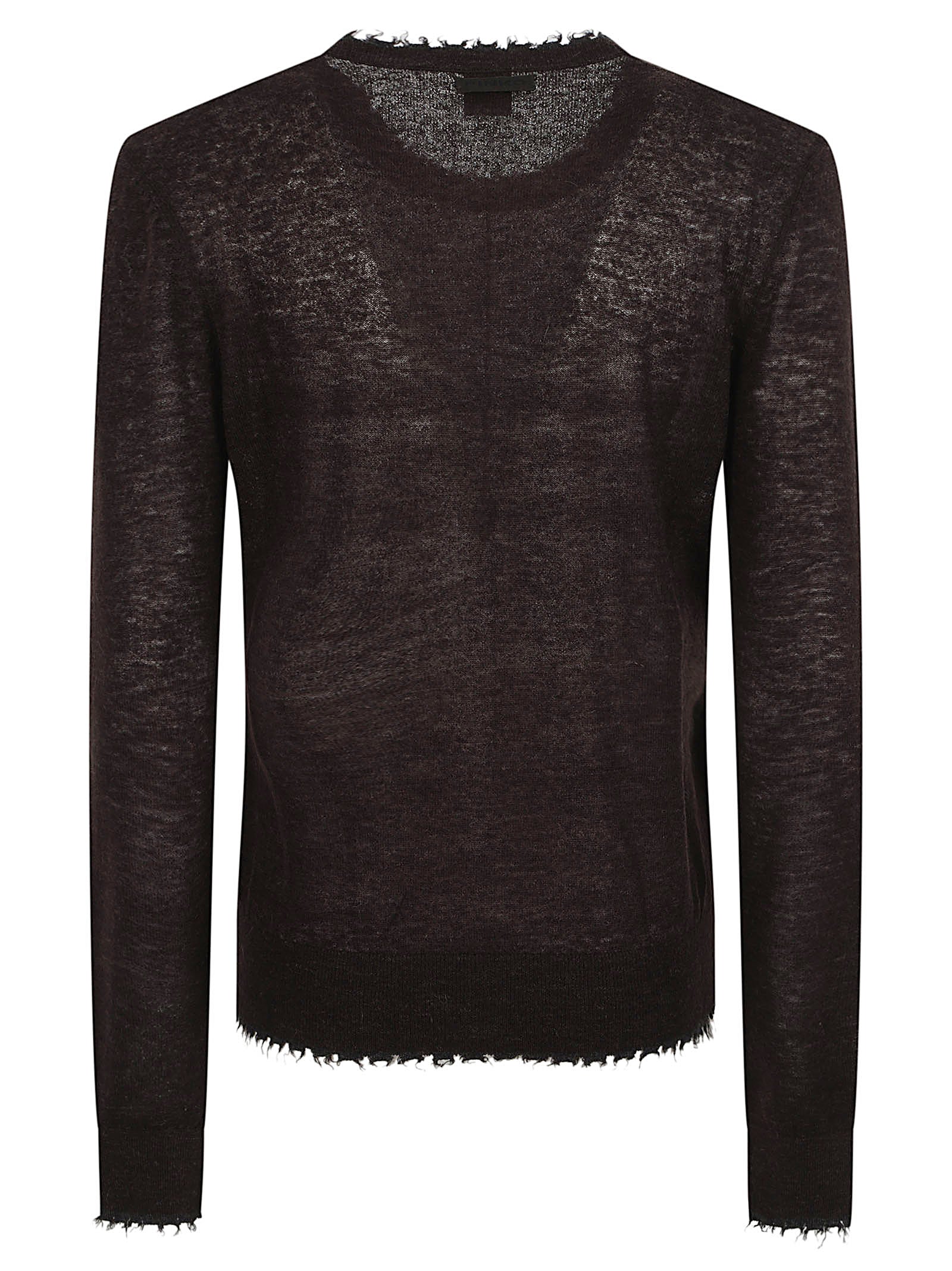 MAGLIONE GIROCOLLO DONNA<BR/> 107328 A3IQM05 MARRONE JAVA PINKO 