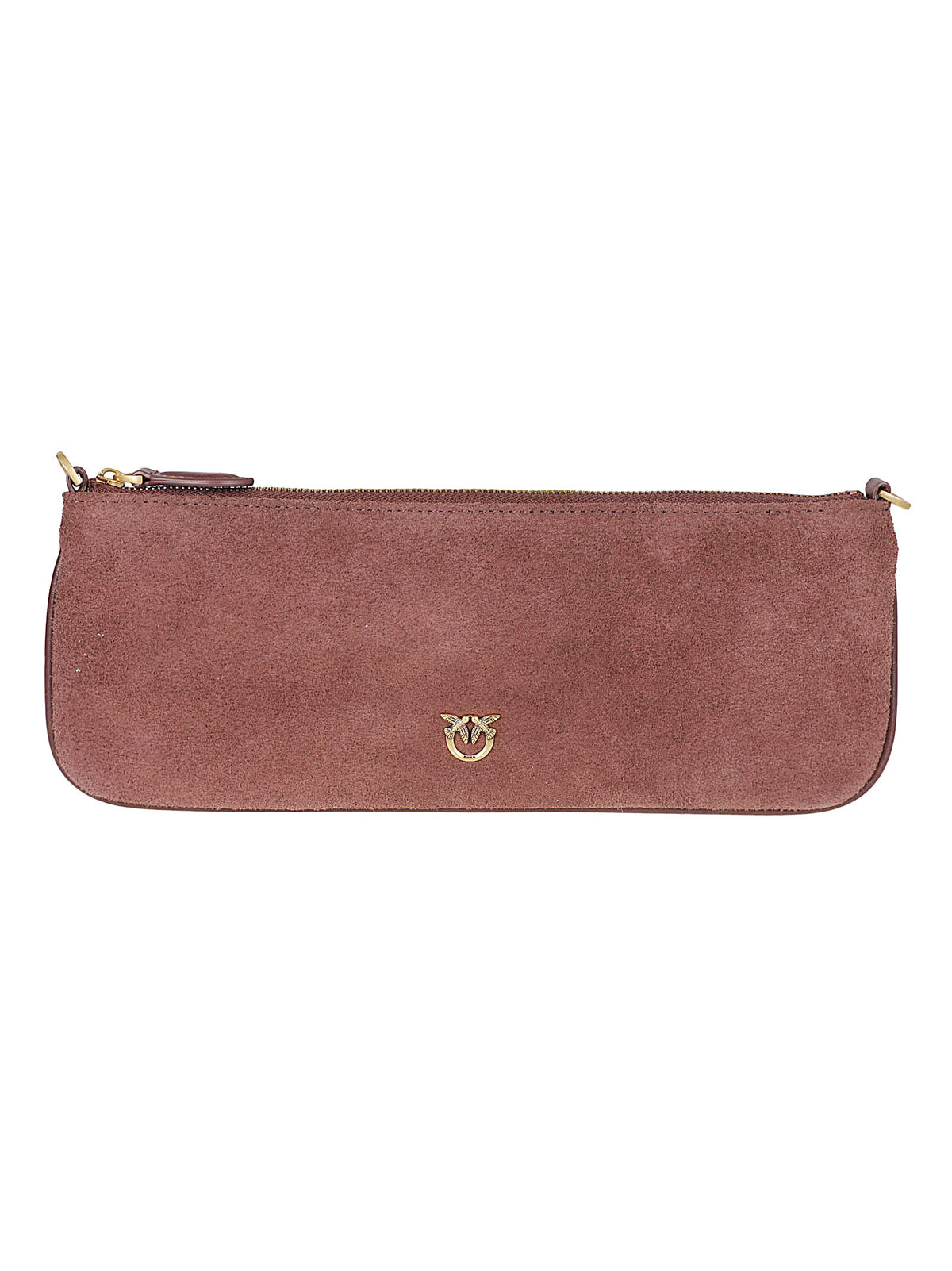 BORSA A SPALLA DONNA NEW HORIZONTAL FLAT - PINKO 107669 A0F6L88Q CASTANO INTENSO-ANTIQUE GOLD PINKO 