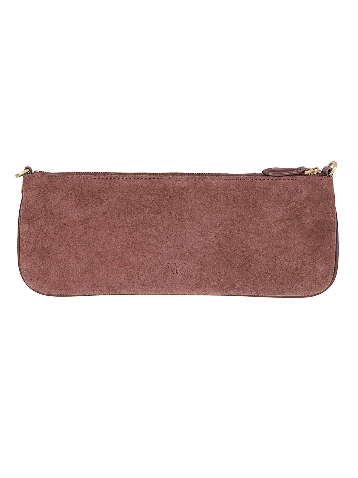 BORSA A SPALLA DONNA NEW HORIZONTAL FLAT - PINKO 107669 A0F6L88Q CASTANO INTENSO-ANTIQUE GOLD PINKO 