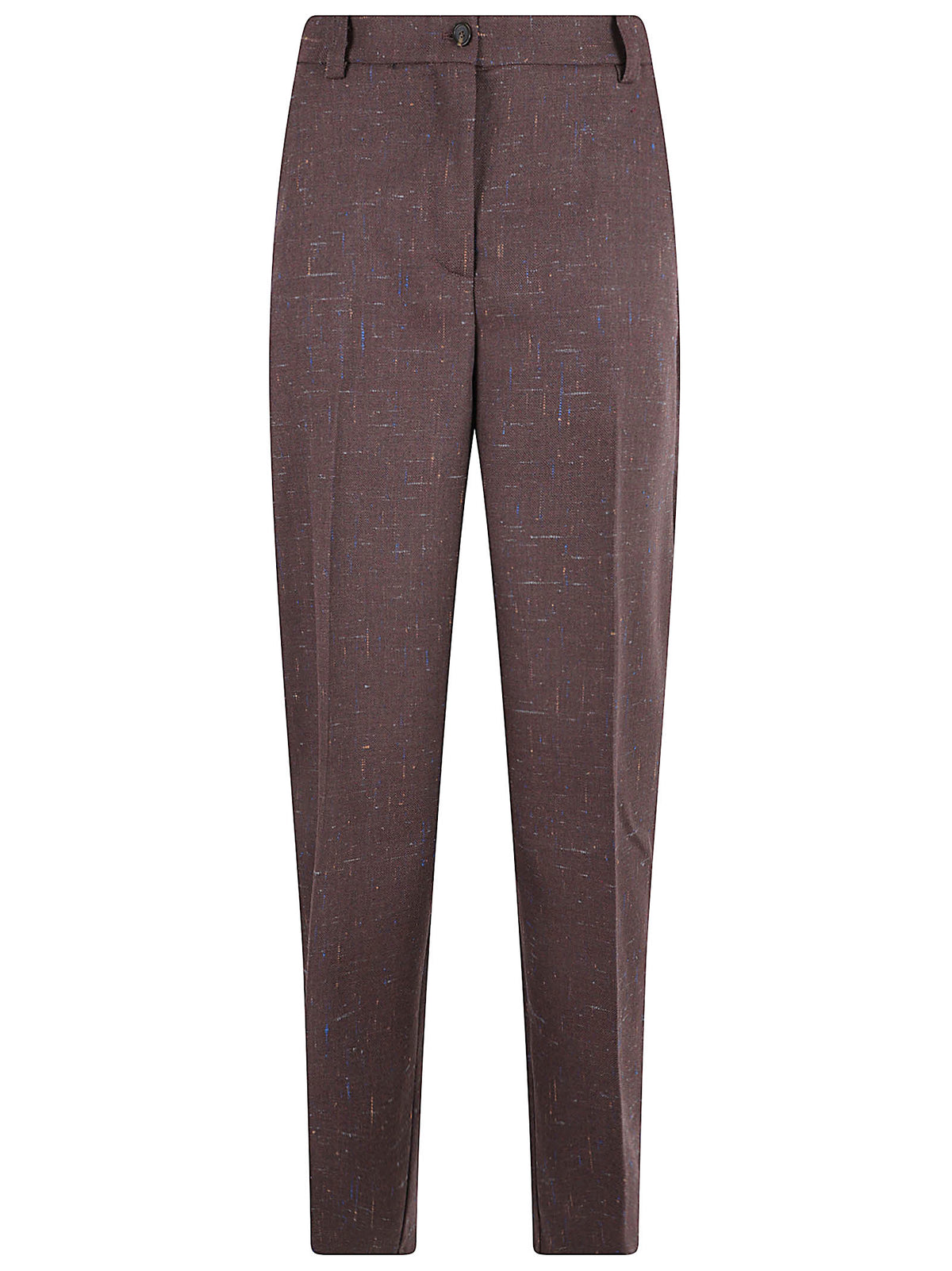PANTALONE DONNA BALBINO - PINKO 107712 A3MEYY2 VIOLA-CARAMELLA FOND PINKO 