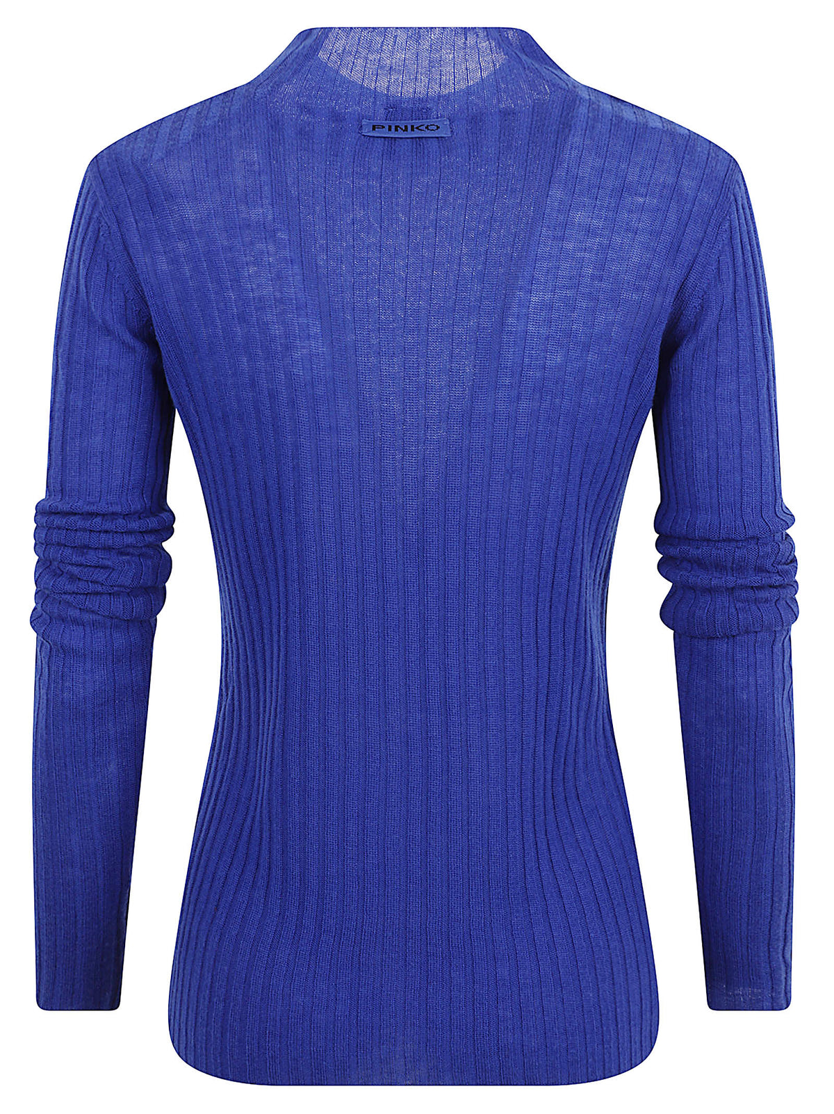 MAGLIA DONNA A MANICHE LUNGHE MUGGITO - PINKO 107834 A2Z6F90 BLU MAZZARINO PINKO 
