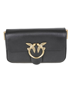 BORSA DONNA A TRACOLLA MINI LOVE ONE SLOUCHY - PINKO 107924 A2JGZ99Q  PINKO 
