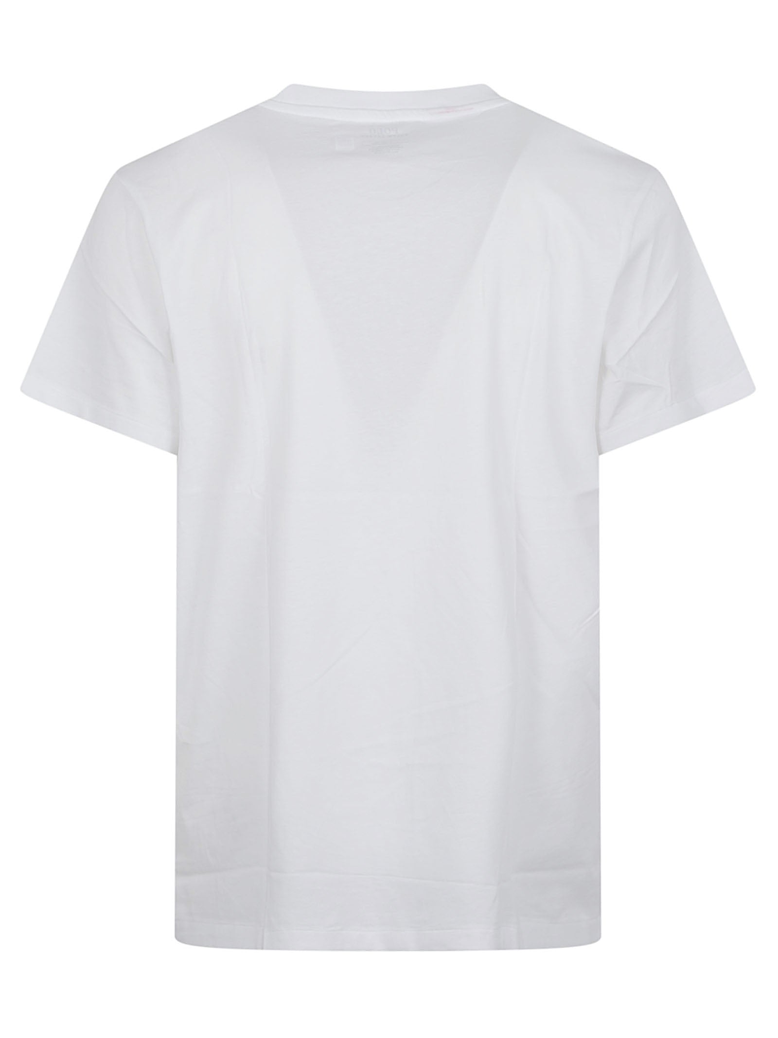 MAGLIETTA MANICHE CORTE UOMO 714844756 005 WHITE-NAVY PP RALPH LAUREN 