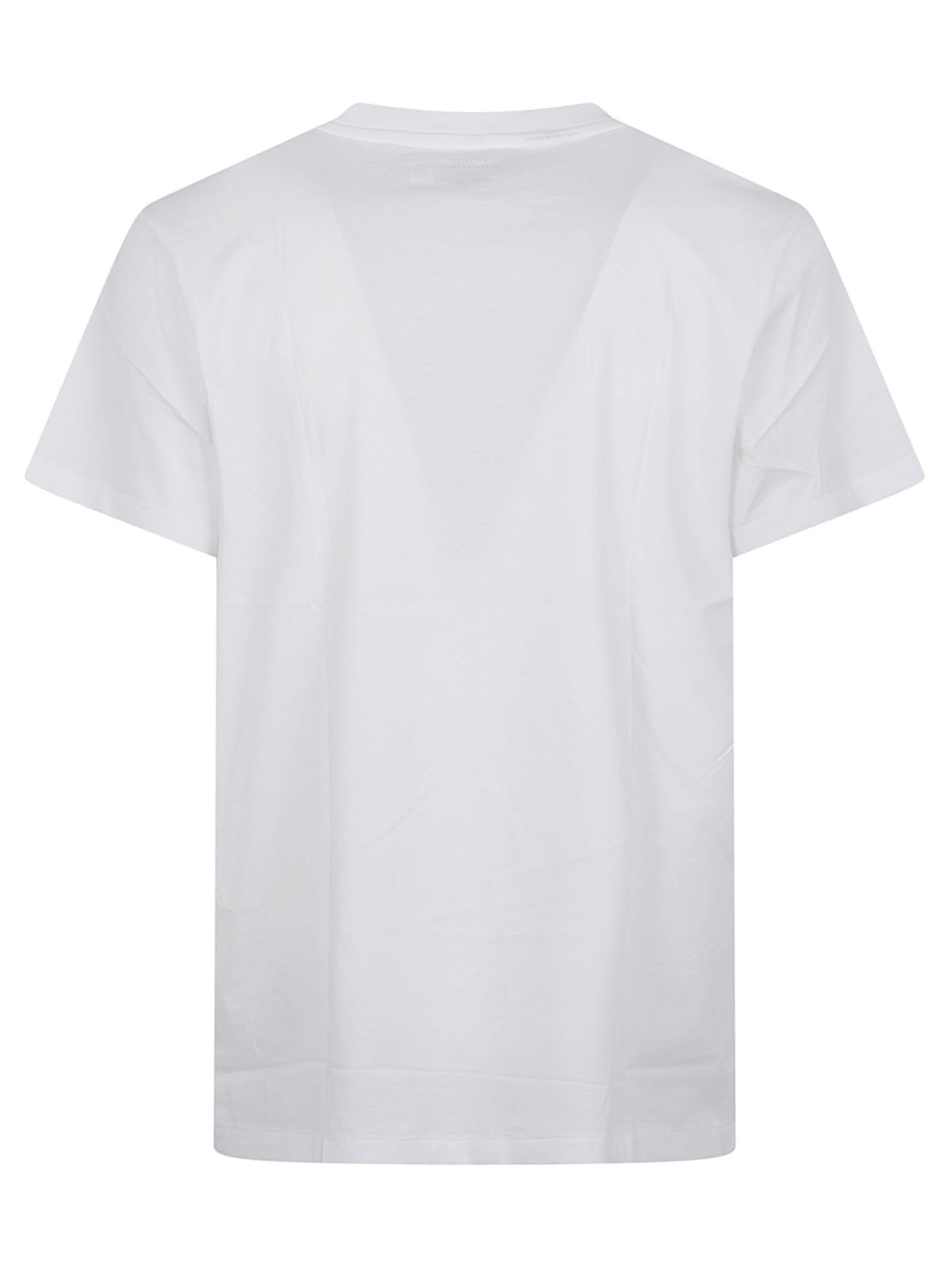 MAGLIETTA MANICHE CORTE - RALPH LAUREN 714844756 005 WHITE-NAVY PP RALPH LAUREN 