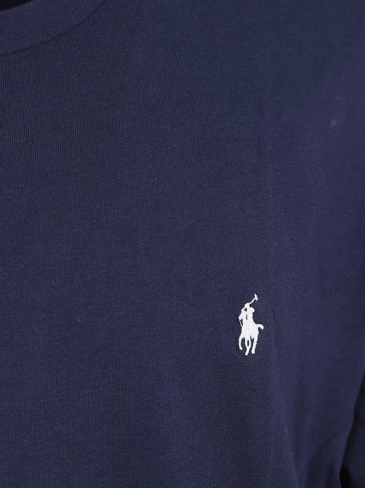 MAGLIETTA A MANICHE UOMO - RALPH LAUREN 714844756 007 NAVY-WHITE PP RALPH LAUREN 