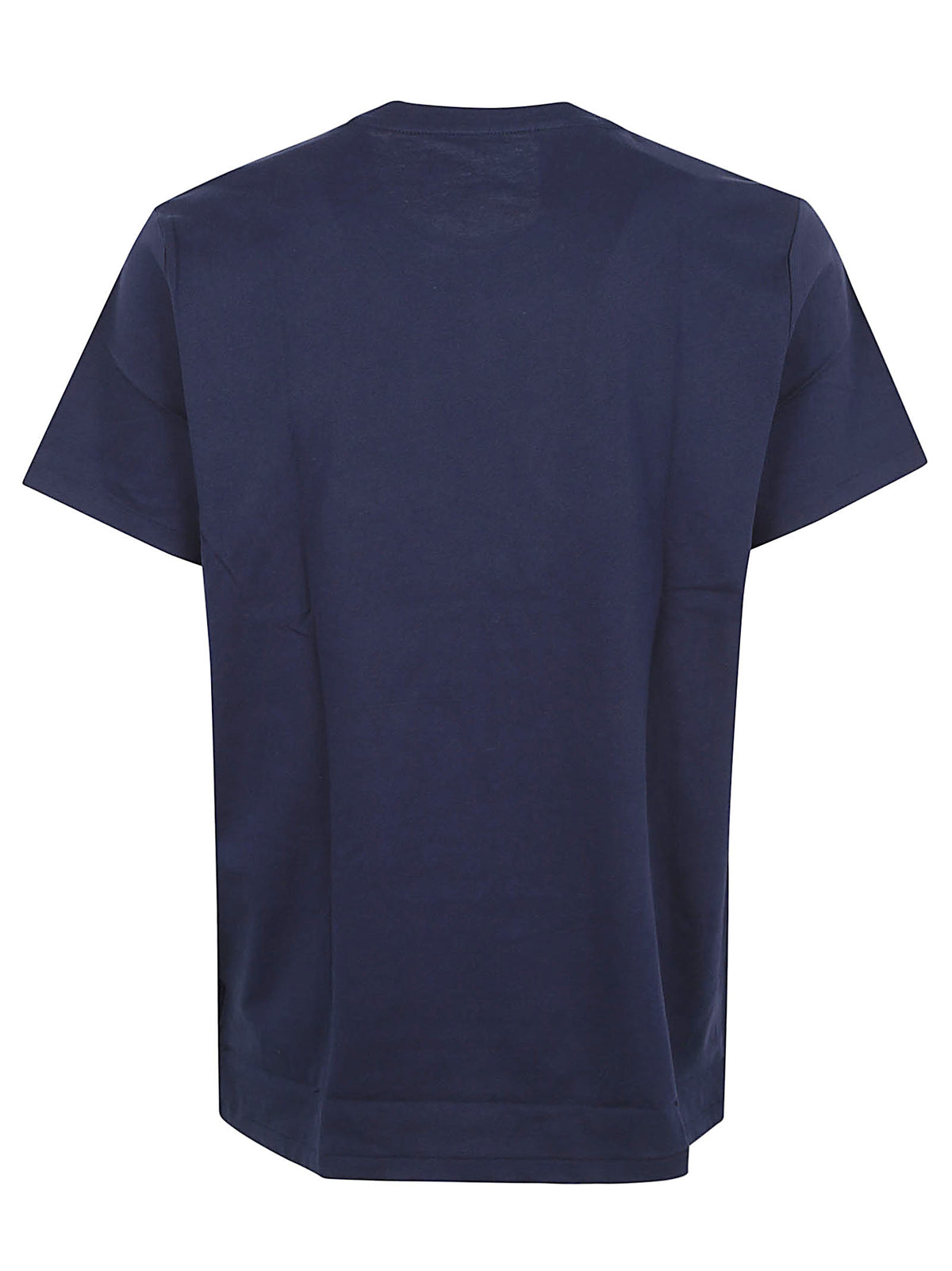 MAGLIETTA A MANICHE UOMO - RALPH LAUREN 714844756 007 NAVY-WHITE PP RALPH LAUREN 
