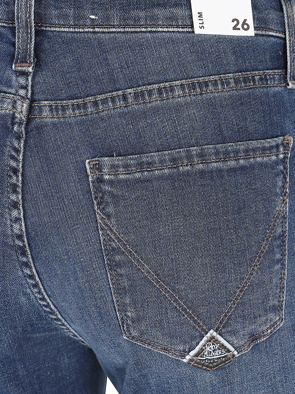 JEANS SLIM FLO HIGH FAST WAY - ROY ROGER'S RND207D6612445 C0999  ROY ROGERS 