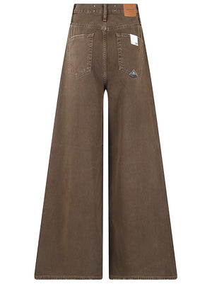JEANS DONNA SUPER WIDE KAORI - ROY ROGER'S RND90195CU033081 C0241  ROY ROGERS 