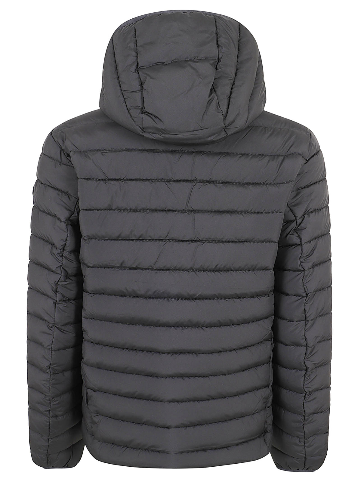 GIACCA UOMO CON CAPPUCCIO JUNCUS - SAVE THE DUCK D31273M MIRO2110000 Black SAVE THE DUCK 