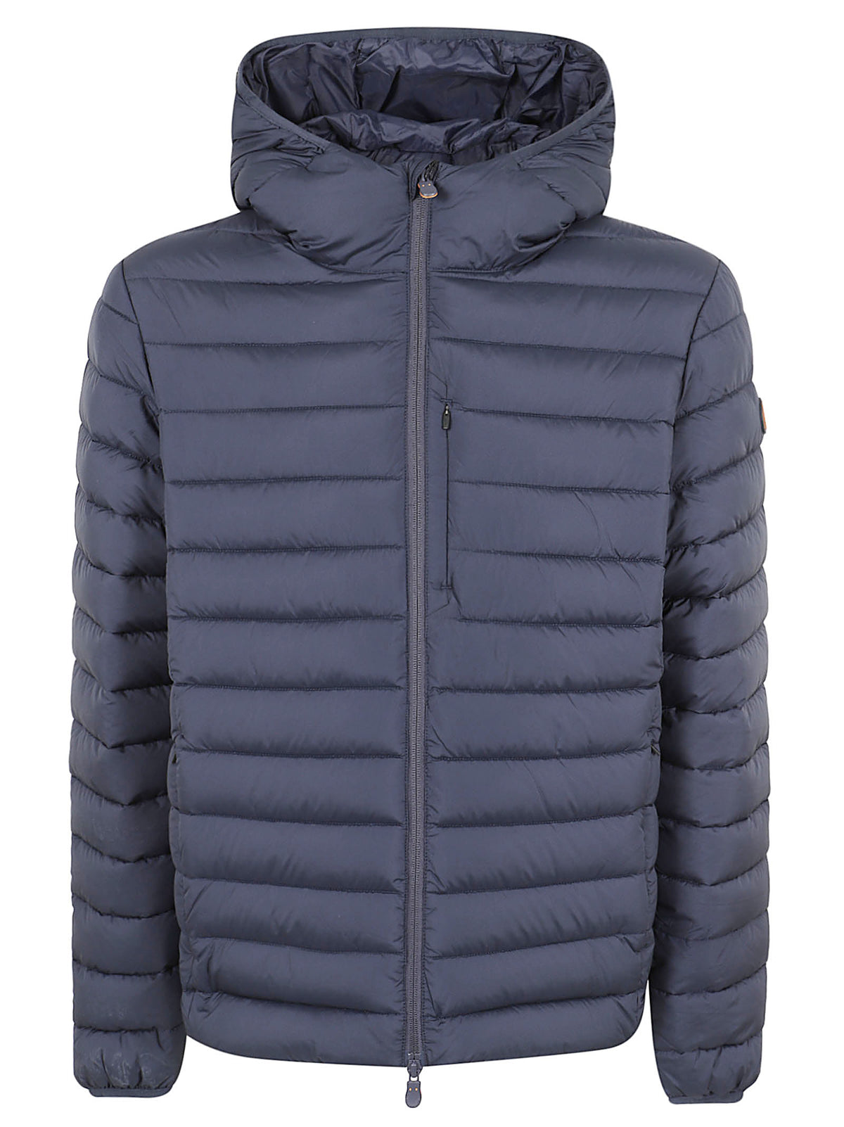GIACCA UOMO CON CAPPUCCIO JUNCUS - SAVE THE DUCK D31273M MIRO2190010 BLUE BLACK SAVE THE DUCK 