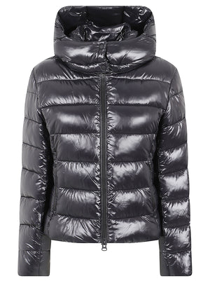 GIACCA DONNA CON CAPPUCCIO RIMOVIBILE COSMARY - SAVE THE DUCK D31470W LOVE2310000 Black SAVE THE DUCK 