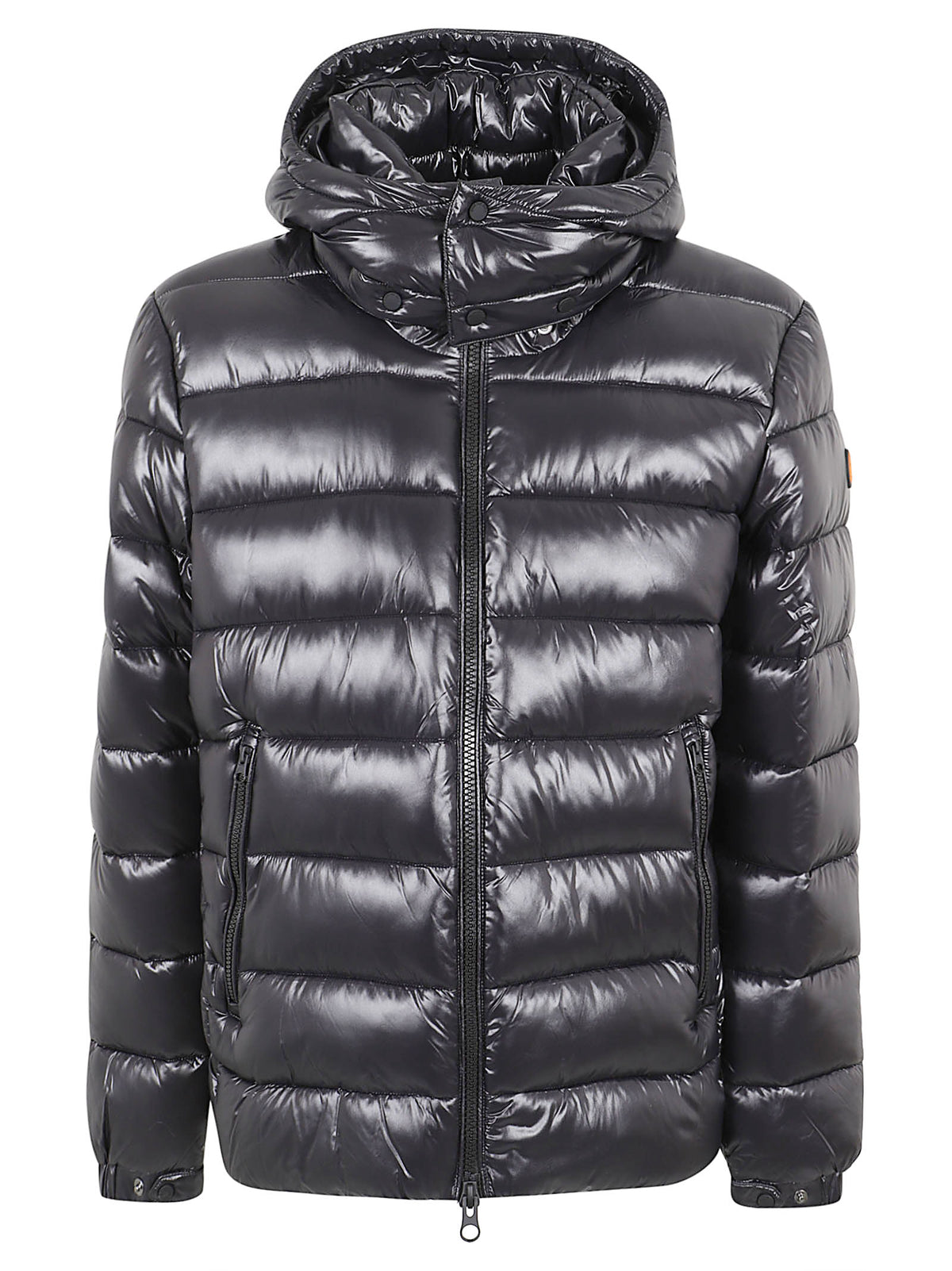 GIACCA UOMO CON CAPPUCCIO REMOVIBILE LOVE FLORIAN - SAVE THE DUCK<BR/> D31653M LOVE2110000 Black SAVE THE DUCK 