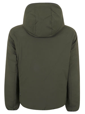 GIACCA UOMO REVERSIBILE CON CAPPUCCIO MATT - SAVE THE DUCK D33600M MATT2150071 LAND GREEN SAVE THE DUCK 