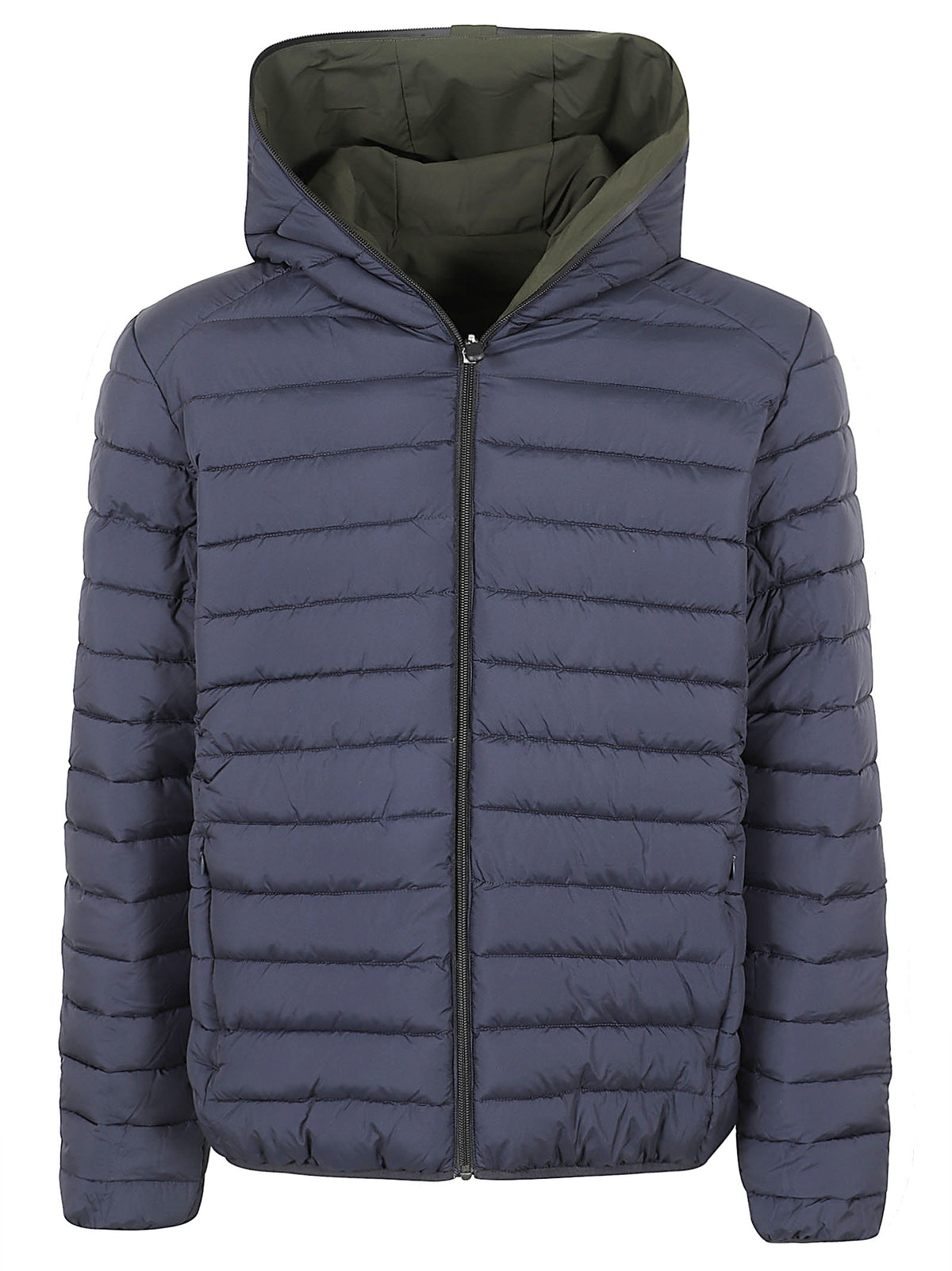 GIACCA UOMO REVERSIBILE CON CAPPUCCIO MATT - SAVE THE DUCK D33600M MATT2150071 LAND GREEN SAVE THE DUCK 