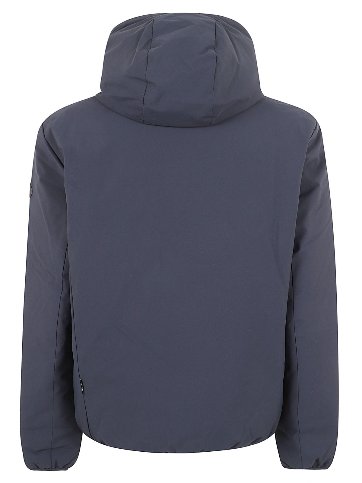 GIACCA UOMO REVERSIBILE CON CAPPUCCIO FISSO MATT - SAVE THE DUCK<BR/> D33600M MATT2190010 BLUE BLACK SAVE THE DUCK 