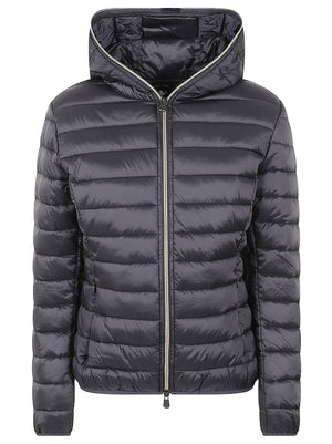 GIACCA DONNA CON CAPPUCCIO ALEXIS - SAVE THE DUCK D33620W IRIS2110000 Black SAVE THE DUCK 