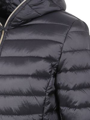 GIACCA DONNA CON CAPPUCCIO ALEXIS - SAVE THE DUCK D33620W IRIS2110000 Black SAVE THE DUCK 