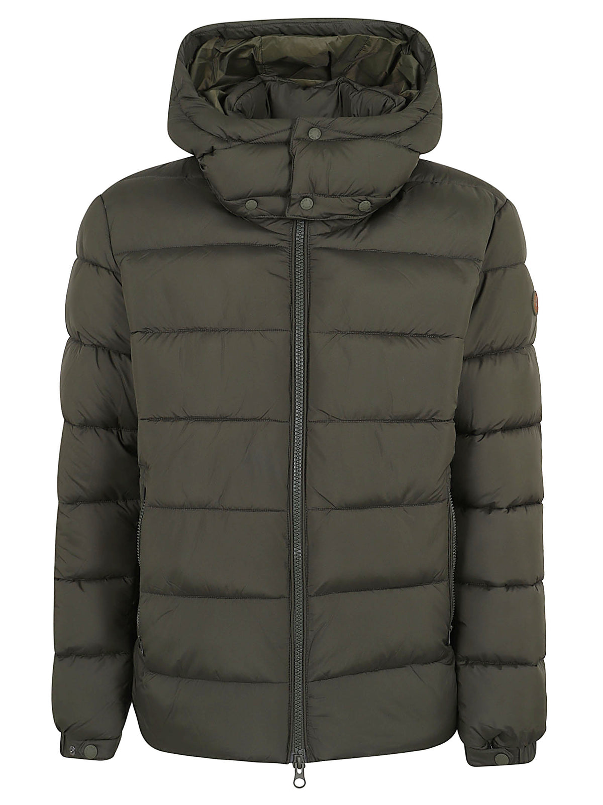 GIACCA UOMO CON CAPPUCCIO REMOVIBILE MIRO BORIS - SAVE THE DUCK D35560M MIRO2350078 SNAKE GREEN SAVE THE DUCK 