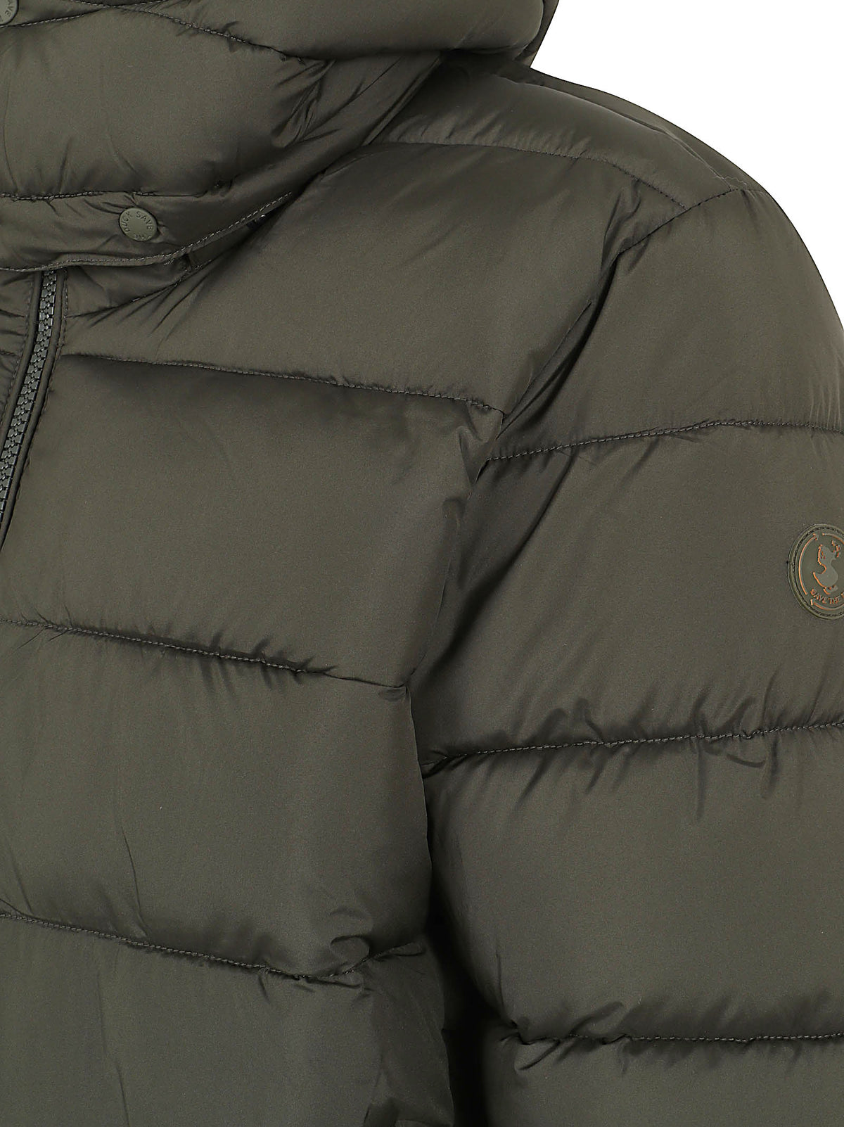 GIACCA UOMO CON CAPPUCCIO REMOVIBILE MIRO BORIS - SAVE THE DUCK D35560M MIRO2350078 SNAKE GREEN SAVE THE DUCK 