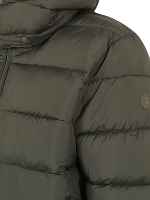 GIACCA UOMO CON CAPPUCCIO REMOVIBILE MIRO BORIS - SAVE THE DUCK D35560M MIRO2350078 SNAKE GREEN SAVE THE DUCK 