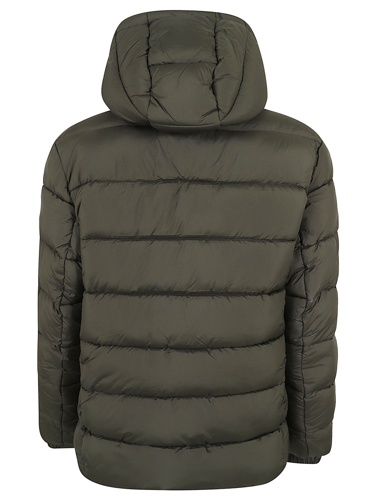 GIACCA UOMO CON CAPPUCCIO REMOVIBILE MIRO BORIS - SAVE THE DUCK D35560M MIRO2350078 SNAKE GREEN SAVE THE DUCK 